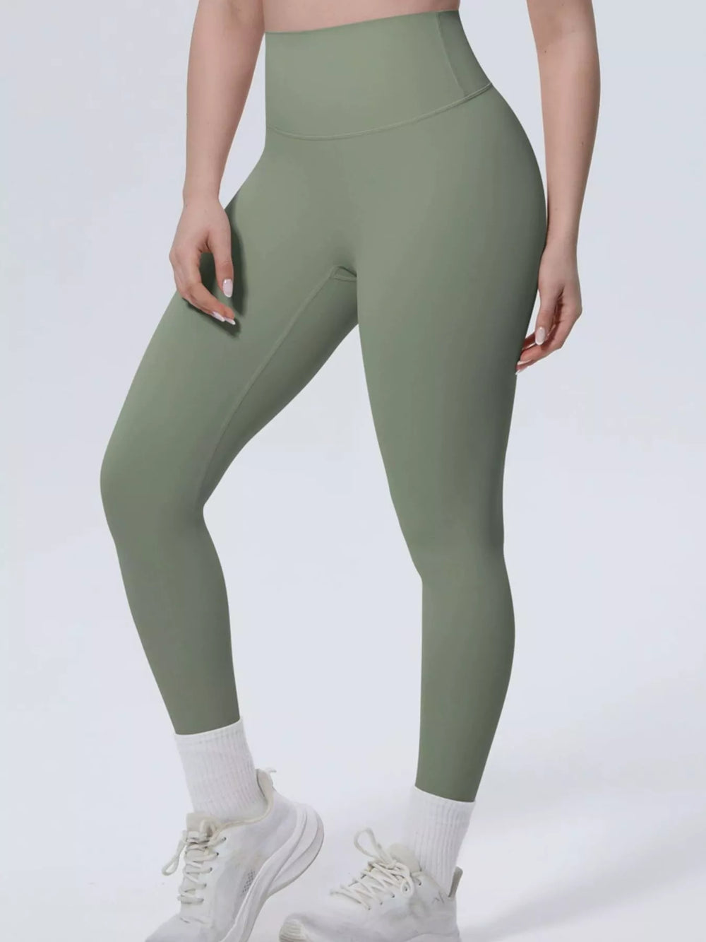 High-Waisted Seamless Active Leggings