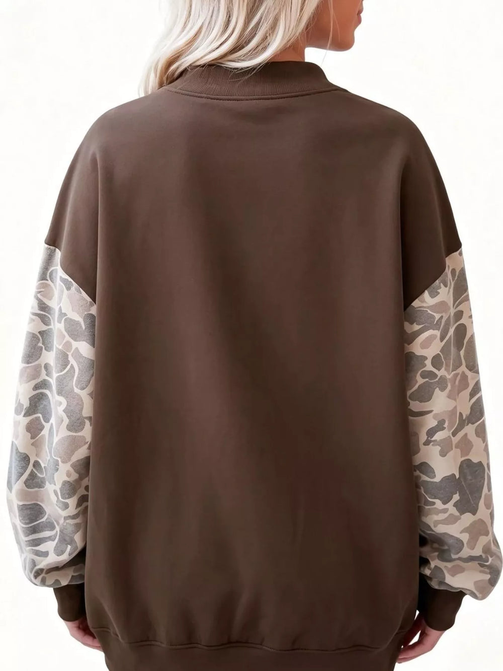 Camouflage Long Sleeve Sweatshirt